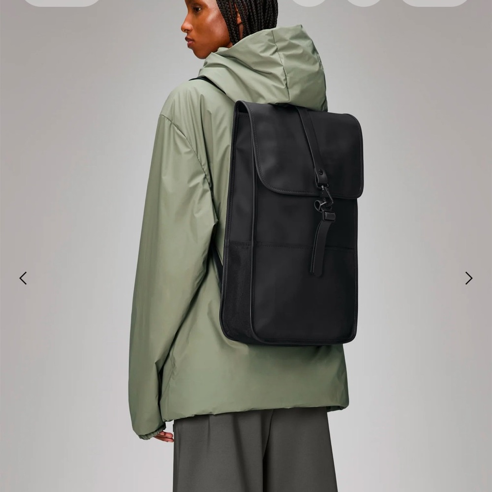 RAINS large ruckstack, black